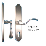 Germania, Lara 68mm Active Handleset - Satin Nickel