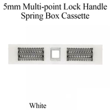 Spring Box Cassette For Multi-point Lock Handles 5mm Handle Spring Cassette