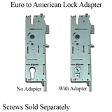 Adapter Insert - Euro Mortise Lock to American Cylinder - 40137