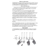 Adapter Insert - Euro Mortise Lock to American Cylinder - 40137