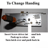 Mortise Lock, Single Point Lock Active 60mm - Marvin, Caradco, Jeldwen Doors