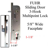 Fuhr Multi-Point Lock, 3 Hooks, 28mm - 6-8 Sliding Door - 40211