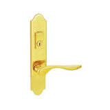 G-U VENICE HANDLE & 45MM PLATE, ACTIVE, KEY & THUMBTURN (HANDLE BELOW CYLINDER, CHOOSE COLOR