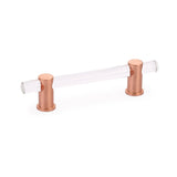 Schaub Lumiere - adjustable acrylic bar pull