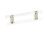 Schaub Lumiere - adjustable acrylic bar pull