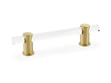 Schaub Lumiere - adjustable acrylic bar pull