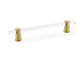 Schaub Lumiere - adjustable acrylic bar pull