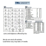 Marks Mortise Cam For #5 Marks Lock Cylinders