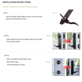 SIGNATURE ACTIVE KEYED HANDLESET WITH DEADBOLT, 5-1/2" BORE SPACING - 407001
