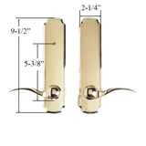 SIGNATURE LOCKSET, FIXED DUMMY PULLS - 407002