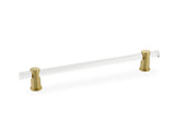 Schaub Lumiere - adjustable acrylic bar pull