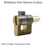 WINKHAUS ONE MOTION ECLIPSE 00/20T 45MM HALF CYLINDER THUMBTURN KNOB ONLY