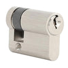 Keyed Euro Profile Half Cylinder, 38mm, 28/10, Schlage 6-pin - Choose Color