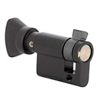 Hoppe 40/10 V-Knob Half Profile Euro Cylinder