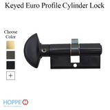 CES 31.5/ 31.5, 90° Keyed Euro profile cylinder lock - Choose Color
