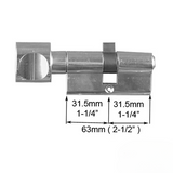31.5/31.5 CES 360 Euro Keyed Cylinder, H-knob, Antique Brass - 413131720-AB