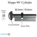 106mm Hoppe 35.5 /70.5mm Keyed Euro Profile Cylinder 90°