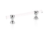 Schaub Lumiere Transitional - Adjustable acrylic bar pull 4" cc & 6" cc