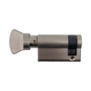 Hoppe 50mm 40.5/10 Euro/Profile Non-Keyed Half Cylinder with 360 Degree Turn and V-Knob