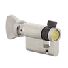 HOPPE 40/10 Euro profile half cylinder with 90° turn - Choose Color