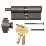 40 / 40 EURO CYLINDER ONLY FOR 2-1/4 INCH DOOR