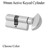 360 Degree European Profile Cylinder Lock Solid Brass