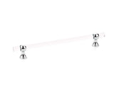 Schaub Lumiere Transitional - Acrylic bar pull - 8" cc