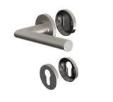 BELCANTO Half Handle Set and Rosettes, 1 - 3/4'' OR 2 - 1/4'' doors