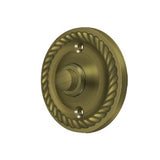 Bell Button, Round with Rope