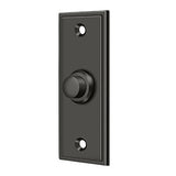 Bell Button, Rectangular Contemporary