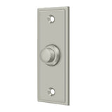 Bell Button, Rectangular Contemporary