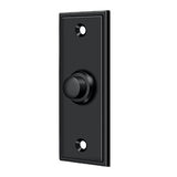 Bell Button, Rectangular Contemporary