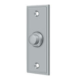 Bell Button, Rectangular Contemporary