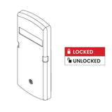 Schlage 47804375 OS-LOC L Series Retrofit Indicator Kit for Sectional Privacy Lock, LOCKED/UNLOCKED Message