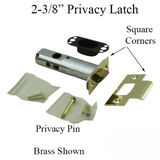 PRIVACY LEVER LATCH, 2-3/8" BACKSET, 5/16" HUB - 48145332