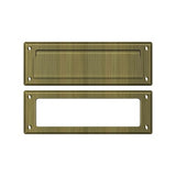 Mail Slot 8-7/8" with Interior Frame