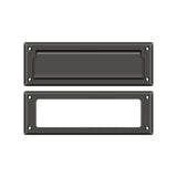 Mail Slot 8-7/8" with Interior Frame