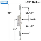16mm Fuhr Hook Version 3-Point Lock, 1-3/4
