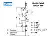 Fuhr Tongue Version Lock, Auto 1-3/8 backset - See Replacement Options