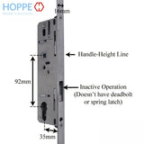 HOPPE Replacement for FUHR / Caradco Multipoint Lock - 93 in. Inactive