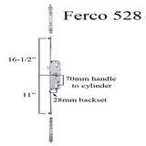Atrium Mulitpoint Lock Ferco 528 Replacement 5-Pt Lock; Multi Point Lock Conversion Kit