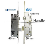 20MM ADJUSTABLE 45/92 SHOOTBOLT REPLACEMENT, DOORS 68"- 81.5" - STAINLESS STEEL