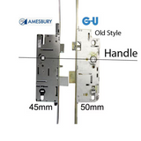 20mm Adjustable 45/92 Shootbolt Replacement, Doors 81"- 94-1/2" - Stainless Steel