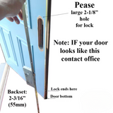 Essve 81" Multipoint Lock, 20mm 60/92 Active Single Door - American Version
