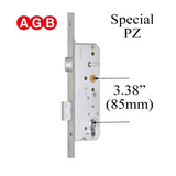 Agb Sicurtop 1685 Mp Lock 4 Roller Cam 85pz / 55mm Backset