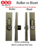 16mm AGB Multipoint Lock with Top and Bottom Shootbolts, 41-5/16" HH, 92mm PZ - Choose Backset