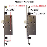 Active Concealed Rod 60/92, 7/8" x 16" Radius Faceplate