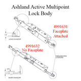 Ashland Active Concealed Multi-Point Lock Rod, 60/92, No Faceplate