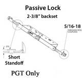 Passive Concealed Rod 60/92 Mpl, 5/16-18 Coupling - Pgt