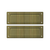 Mail Slot 8-7/8" with Back Plate